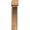 Ekena Millwork Thorton Block Rough Sawn Bracket w/ Offset Brace, Western Red Cedar, 8"W x 34"D x 38"H BKT0806X34X38THR05RWR - alternate 3